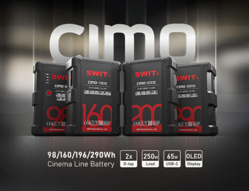 SWIT CIMO: Μπαταρίες για Cine και Broadcast